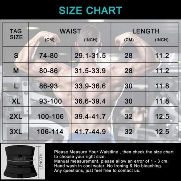 MENS Waist Trainer Slimming Grey S2 - Picture 6 of 8